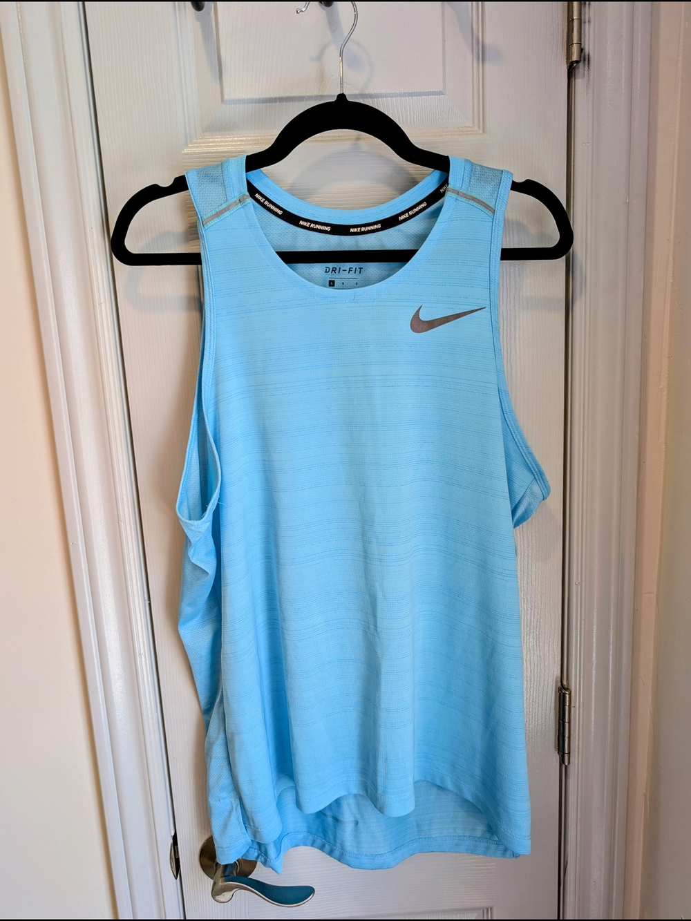 Nike Sky Blue Dri-FIT Performance Tank Top